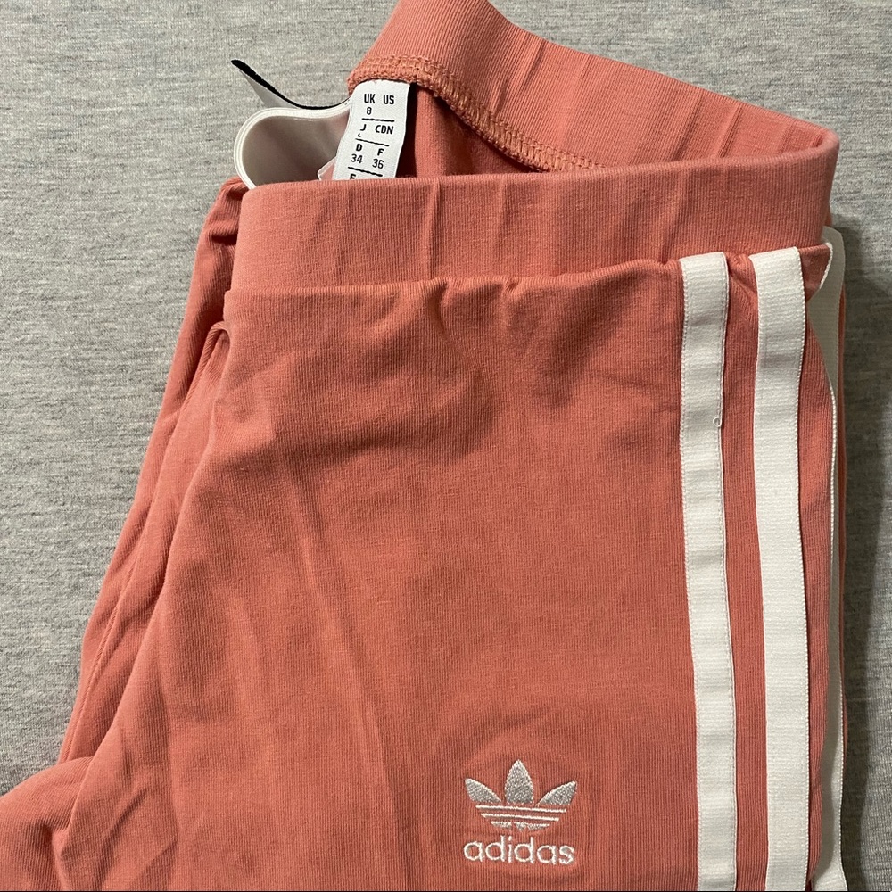 Adidas three-stripe leggings